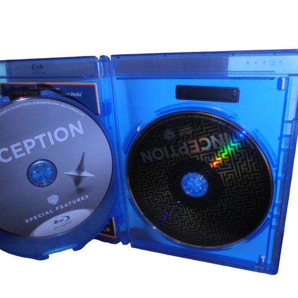 Inception (Blu-ray, Standard DVD, & Special Features- 2010) Sci-Fi Adventure - Picture 5 of 5